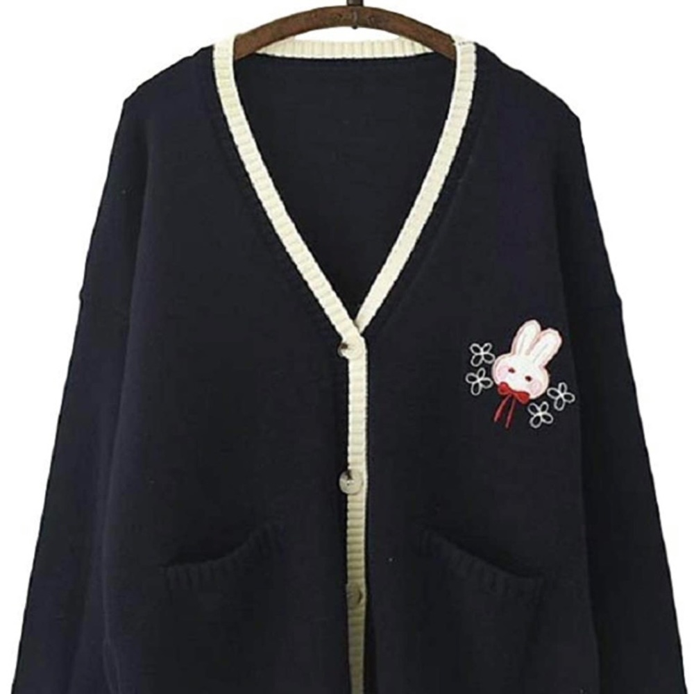 Bunny Uniform Knit Cardigan